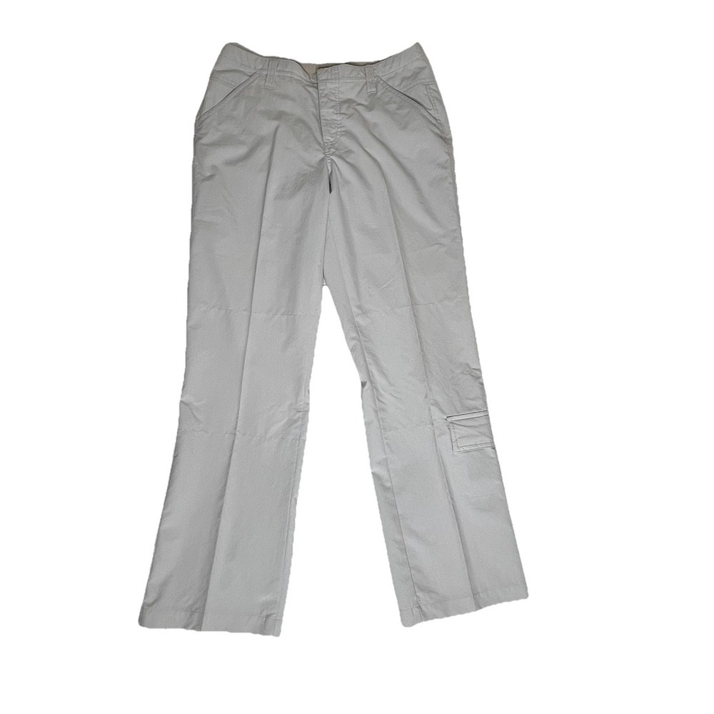 Columbia Hiking Pants Beige Womens 6 Regular Pockets Gorpcore Outdoor Athleisure